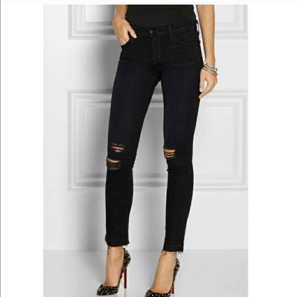 J Brand skinny leg Blacklash